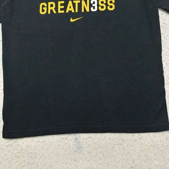 Nike Boy's Medium Black Lebron James 23 Strive For Greatness Graphic T Shirt - Picture 6 of 11